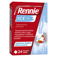 RENNIE Ice bez cukru 24 tabliet