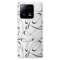 Odolné silikónové puzdro iSaprio - Fancy - black - Xiaomi 13 Pro