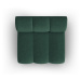 Zelený modul pohovky Lupine – Micadoni Home