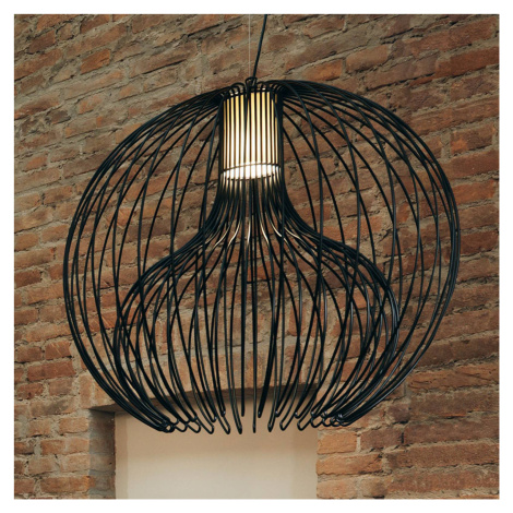 Modo Luce Icaro Ball závesná lampa Ø 60 cm čierna