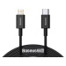 Kábel Baseus Superior CATLYS-C01, USB-C to Lightning, Fast Charge 20W, 2m, čierny