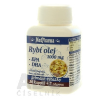 MedPharma RYBI OLEJ 1000 mg - EPA, DHA