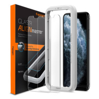 Spigen ochranné sklo GLAS.tR AlignMaster pre iPhone 11 Pro/XS 2 ks - Clear