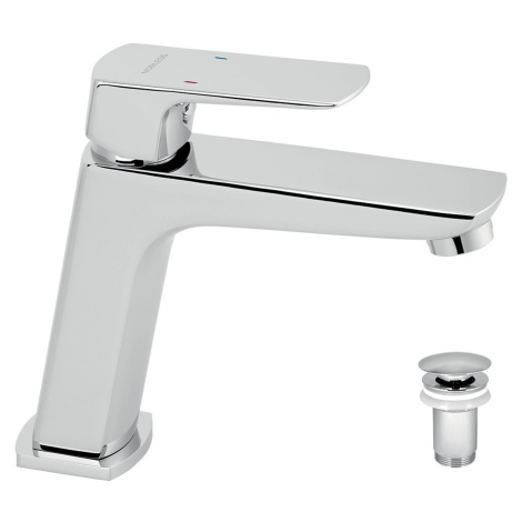 Nobless EGO Umývadlová batéria 43003,0 s výpustou, chróm NOVASERVIS