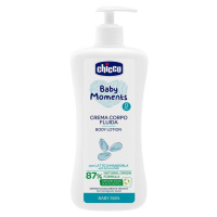 CHICCO Mlieko telové s dávkovačom Baby Moments 87 % prírodných zložiek 500 ml