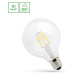 LED žiarovka GLOBE E-27 230V 8W neutrálna biela