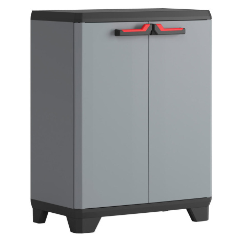 Keter VIACÚČELOVÁ SKRIŇA, sivá, červená, čierna, 68/90/39 cm