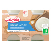 BABYBIO Brass z francúzskeho mlieka natur 2x130 g