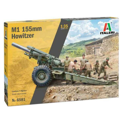 Model Kit military 6581 - M1 155mm Howitzer (1:35)