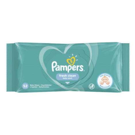 PAMPERS Baby wipes fresh clean 52 ks