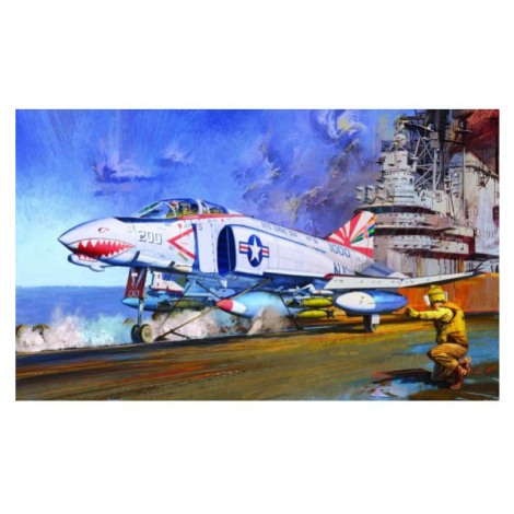 Model Kit letadlo 12232 - F-4B "VF-111 SUNDOWNERS" MCP (1:48)