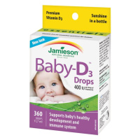 JAMIESON Baby-D3 Vitamín D3 400 IU kvapky 11.7 ml