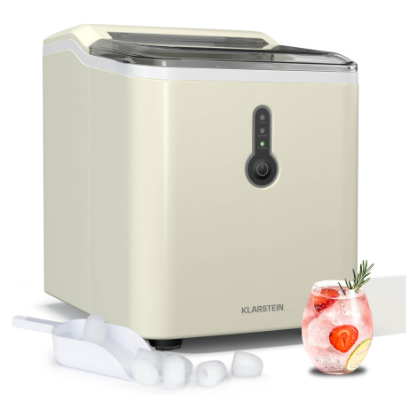 Klarstein ChillOut výrobník ľadových kociek, 12 kg/deň, 9 kociek ľadu za 8 minút, 120 W, nádrž n
