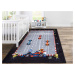 DW Detský protišmykový koberec Závodník Rozmer: 160x220 cm