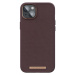 Leather Magsafe Case iPhone 14 Pls Dark Brown, Njord Genuine Leather Magsafe Case iPhone 14 Pls 