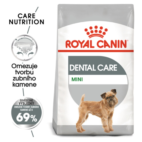 Royal Canin Mini Dental Care - granule pro psy snižující tvorbu zubního kamene - 8kg