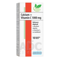 GENERICA Calcium + Vitamin C 1000 mg