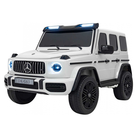 mamido Elektrické autíčko Mercedes G63 AMG XXL 4x4 24V biele