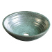 ATTILA keramické umývadlo, priemer 42,5 cm, zelená meď DK006
