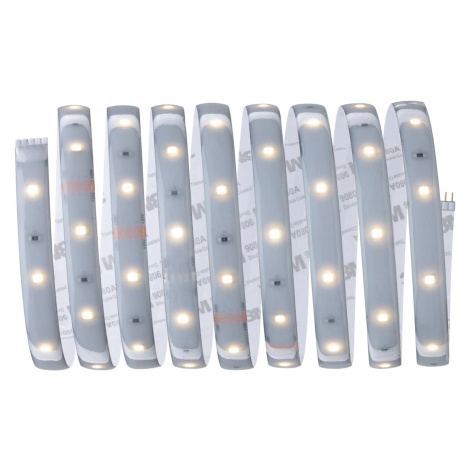 MaxLED 250 pásik teplá biela 2700K, IP44, 10W, 24V, strieborný plast, 2,5 m Paulmann