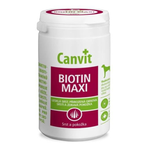 Canvit Biotin Maxi pre psov na srsť a pokožku 230g