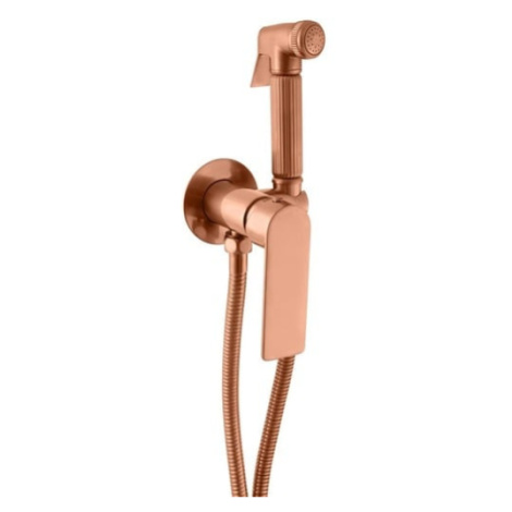 RAV SLEZÁK Nil bidetová batéria vrátane podomietkového telesa zlatá ružová kartáčovaná nl143/1zr