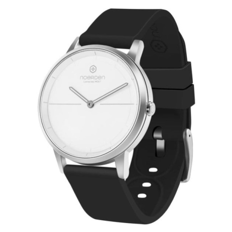 Smart hybridné hodinky Noerden Mate 2, bielo/čierna