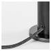 Čierna stolová lampa (výška 12,5 cm) Knuckle - tala