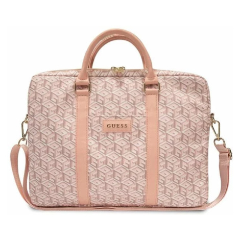 Taška Guess Bag GUCB15HGCFSEP 16" pink GCube Stripes (GUCB15HGCFSEP)