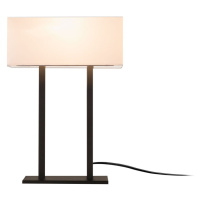 Bielo-čierna stolová lampa (výška 52 cm) Salihini – Opviq lights