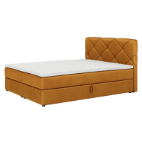 Expedo Čalúnená posteľ boxspring SCARLETT + topper, 180x200, itaka 33