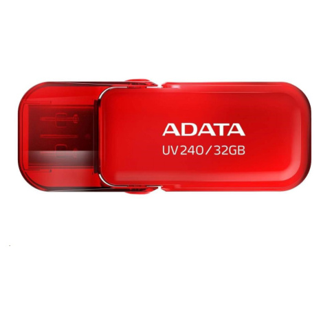 ADATA Flash Disk 32GB UV240, USB 2.0 Dash Drive, červená