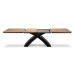 Rozkladací jedálenský stôl s doskou v dubovom dekore 100x170 cm Helga - Windsor &amp; Co Sofas