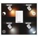 Philips HUE Runner SVIETIDLO BODOVÉ LED GU10 5W 350lm 2200-6500K, biela BT