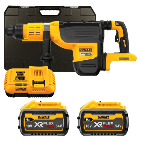 DEWALT 54V XR FLEXVOLT SDS-Max 19,4 J aku kombinované kladivo, 2x 9,0 Ah DCH775X2-QW