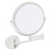 X-ROUND WHITE závesné kozmetické zrkadlo priemer 190mm, biela XR006W
