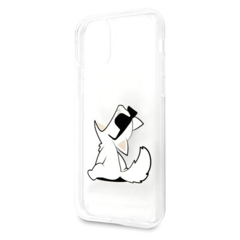 Karl Lagerfeld KLHCN61CFNRC Choupette Fun pre Apple iPhone 11 transparent