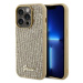 Kryt Guess GUHCP14LPMSDGSD iPhone 14 Pro 6.1" gold hardcase Disco Metal Script (GUHCP14LPMSDGSD)