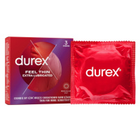 DUREX Feel thin extra lubricated 3 ks
