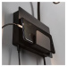 Paulmann Halina USB LED svetlo, rameno, čierna
