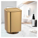 Plastová súprava doplnkov do kúpeľne v zlatej farbe Auron – Wenko