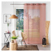 Ružová voálová záclona 140x280 cm Sandra – douceur d'intérieur