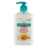 Mydlo tekuté Sanytol vyživujúce regeneračné mandľové mlieko a materská kašíčka 250ml
