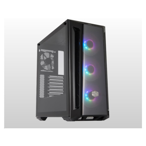 Cooler Master case MasterBox MB520 aRGB, E-ATX, Mid Tower, čierna, bez zdroja