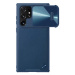 Kryt Nillkin CamShield Leather case for Samsung Galaxy S22 Ultra, Blue (6902048247567)