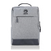 Batoh na notebook 15.6", BA-03, sivý z nylonu, USB port pre nabíjanie, Marvo