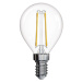 Emos LED žiarovka Filament Mini Globe, 1,8 W/25 W E14, WW teplá biela, 250 lm, D