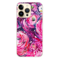 Odolné silikónové puzdro iSaprio - Pink Bouquet - iPhone 14 Pro Max