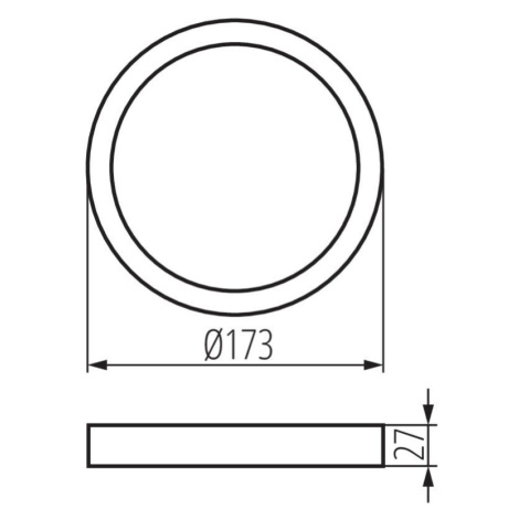 SP FRAME N 12W-R   Montážny rámček (starý kód 30383)