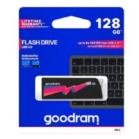 GOODRAM USB kľúč UCL3 128GB, USB 3.0 (3.2 Gen 1), čierny